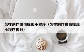 商水怎样制作微信提现小程序（怎样制作微信提现小程序视频）
